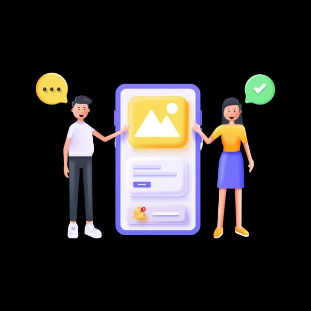 guy and girl with phone